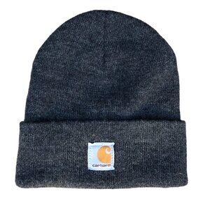 VINTAGE Carhartt Beanie Knit Hat Gray